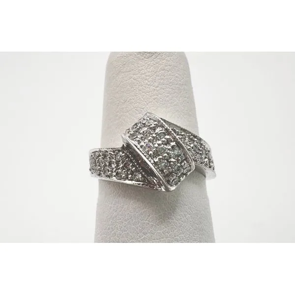 Estate 14 Karat White Gold Diamond Fashion Ring Forever Young Fine Jewelers St. George, UT