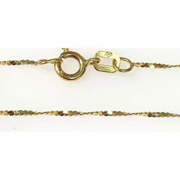 14 Karat Yellow Gold Estate Twist Serpentine Chain Forever Young Fine Jewelers St. George, UT
