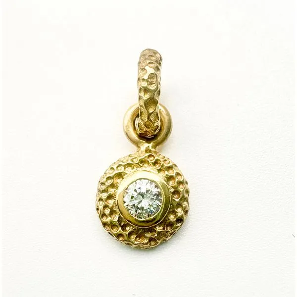 18 Karat Yellow Gold Estate Diamond Fashion Pendant Forever Young Fine Jewelers St. George, UT