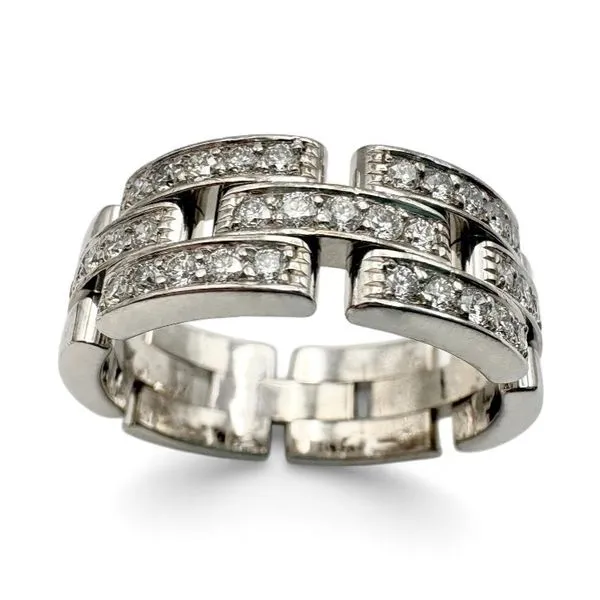 18 Karat White Gold Diamond Fashion Ring Forever Young Fine Jewelers St. George, UT