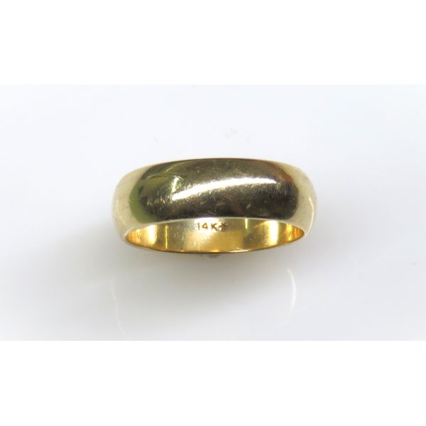 14 Karat Yellow Gold Weddding Band Forever Young Fine Jewelers St. George, UT