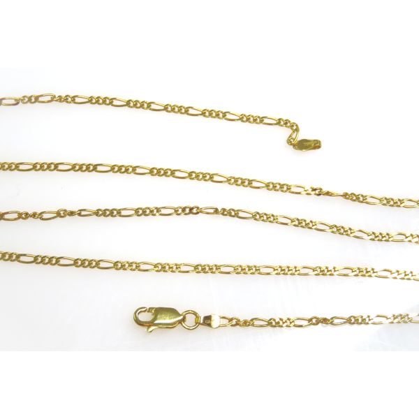 14 Karat Yellow Gold Estate Figaro Chain Forever Young Fine Jewelers St. George, UT
