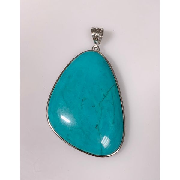 Sterling Silver Estate Turquoise Fashion Pendant Forever Young Fine Jewelers St. George, UT