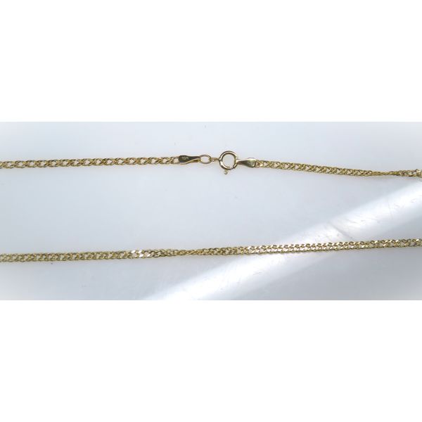 10 Karat Yellow Gold Estate Diamond Cut Double Curb Link Chain Forever Young Fine Jewelers St. George, UT