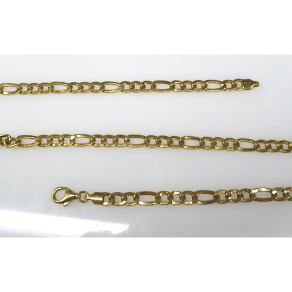 14 Karat Yellow Gold Estate Figaro Chain Forever Young Fine Jewelers St. George, UT