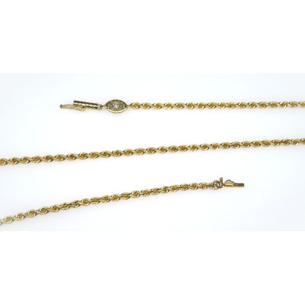 14 Karat Yellow Gold Estate Rope Chain Forever Young Fine Jewelers St. George, UT