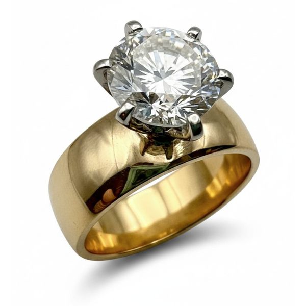 Estate 14 Karat Yellow Gold Diamond Engagement Ring Forever Young Fine Jewelers St. George, UT