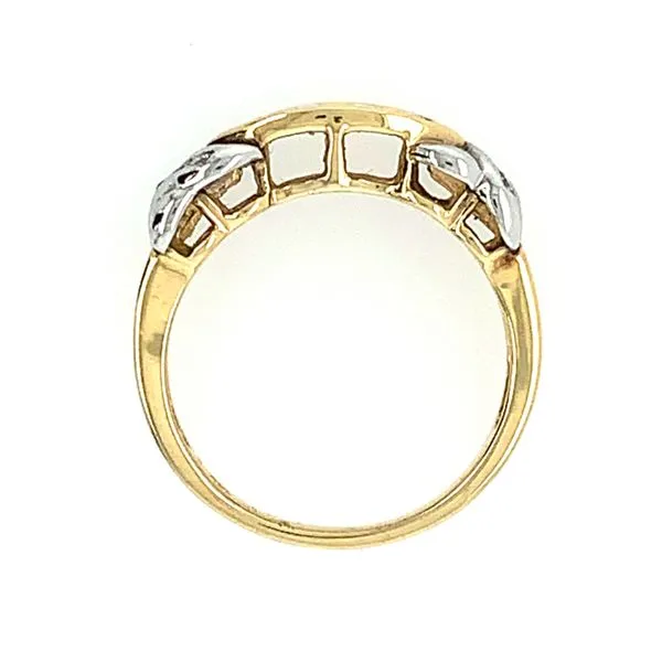 14K Yellow & White Gold Diamond Band 0.30 CTW Image 4 Franzetti Jewelers Austin, TX