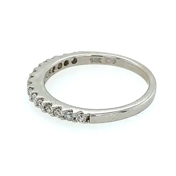 14KW Gold Diamond Shared Prong Band 0.22 CTW Image 2 Franzetti Jewelers Austin, TX