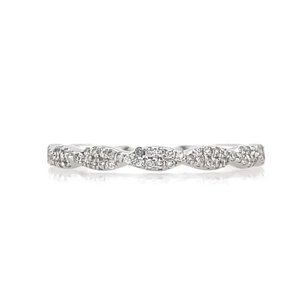 14KW Gold Diamond Twist Ring Franzetti Jewelers Austin, TX