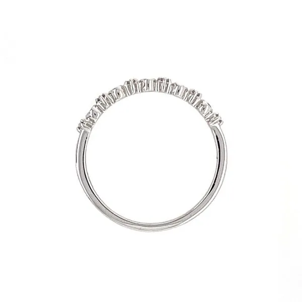 14KW Gold 1/10 CTW Diamond Wedding Band Image 5 Franzetti Jewelers Austin, TX