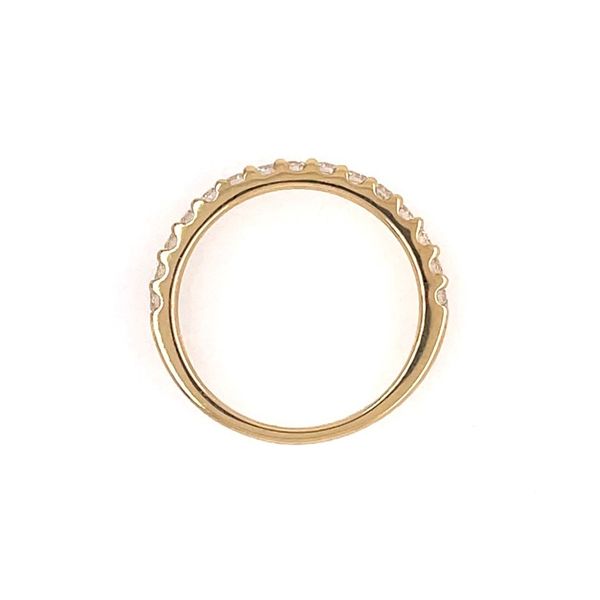 18KY Gold 2.2 mm Wide Diamond Band 0.51 CTW Image 4 Franzetti Jewelers Austin, TX