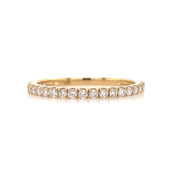 18KY Gold 1.8 mm Wide Diamond Band 0.36 CTW Franzetti Jewelers Austin, TX