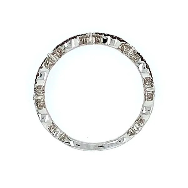 14KW Gold Champagne Diamond Band Image 3 Franzetti Jewelers Austin, TX