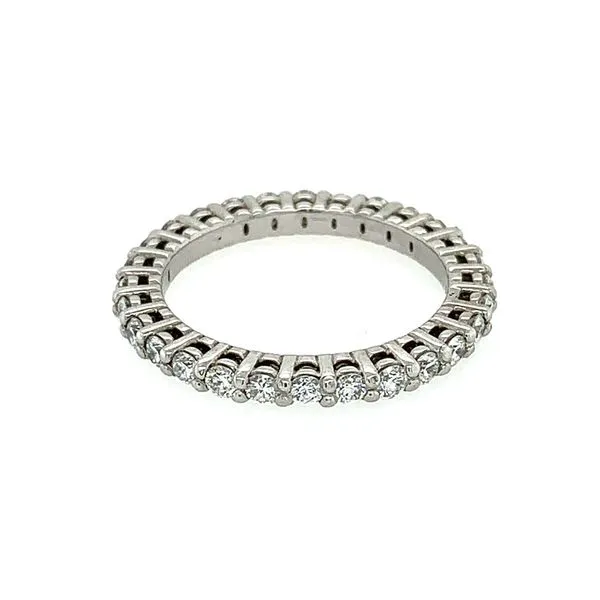 14KW Gold Round Diamond Eternity Band 0.92 CTW Image 3 Franzetti Jewelers Austin, TX