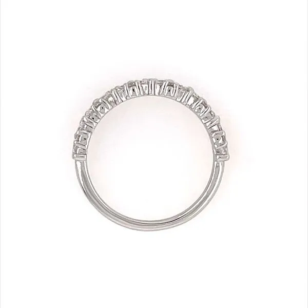 14KW Gold 0.51 CTW Marquise & Round Diamond Band Image 5 Franzetti Jewelers Austin, TX