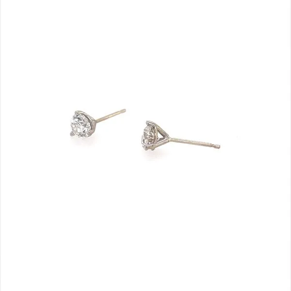 14KW Gold 3 Prong 3/4 CTW GH SI3-I1 Diamond Stud Earrings Image 3 Franzetti Jewelers Austin, TX