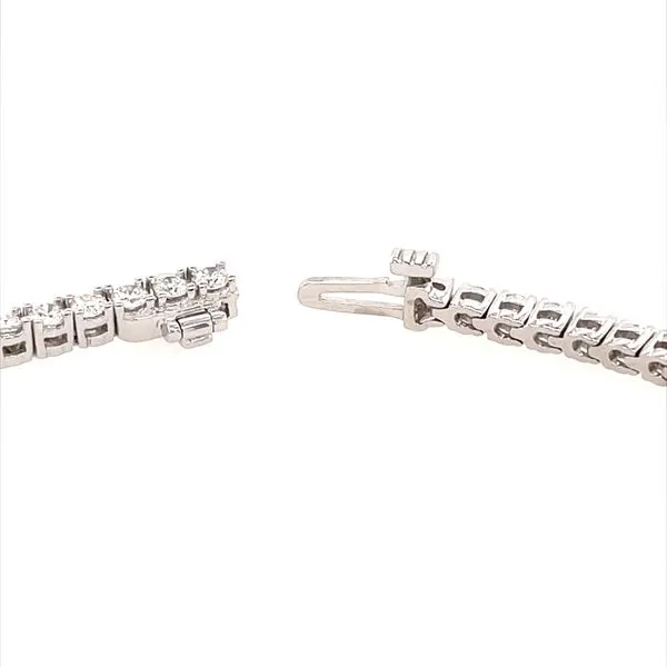 14KW Gold 3.02 CTW Natural Diamond Tennis Bracelet 7