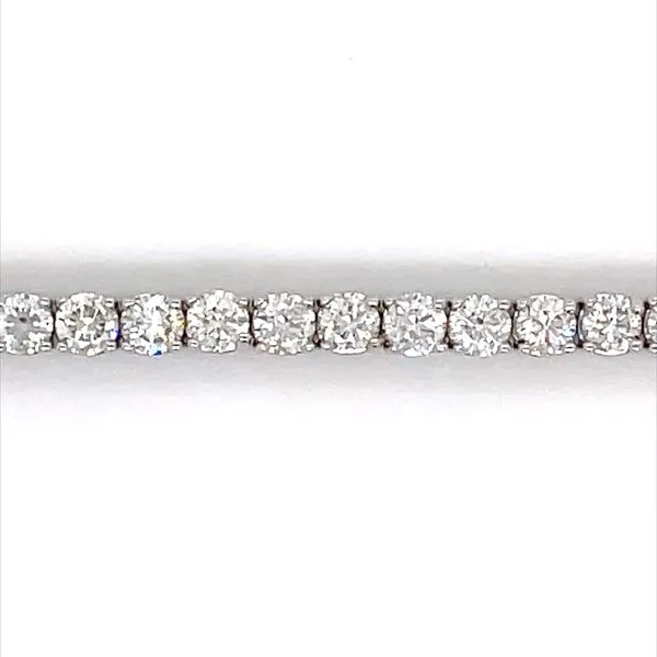 14KW Gold 5.10 CTW Natural Diamond Tennis Bracelet 7