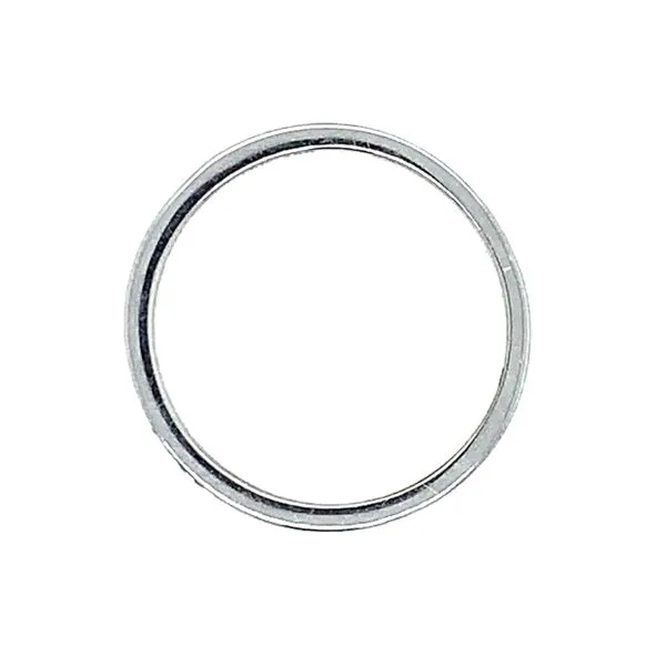 18KW Gold Blue Sapphire Channel Set Halfway Band Image 2 Franzetti Jewelers Austin, TX