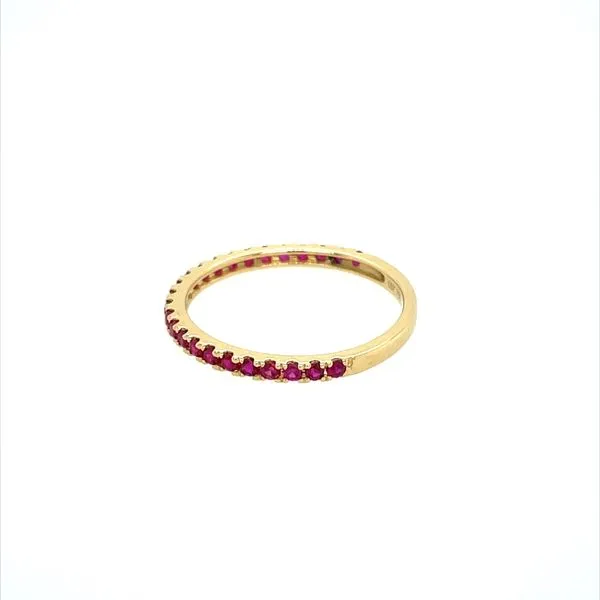 18KY Gold Ruby Band 0.50 CTW Image 3 Franzetti Jewelers Austin, TX