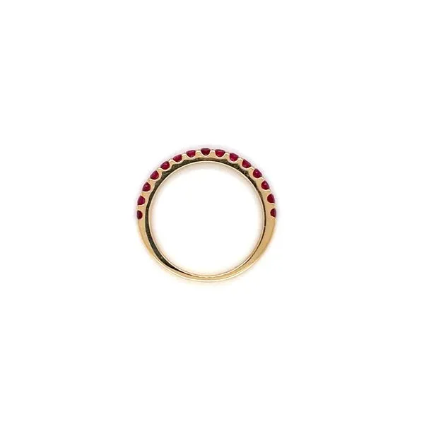 18KY Gold Ruby Band 0.66 CTW Image 5 Franzetti Jewelers Austin, TX