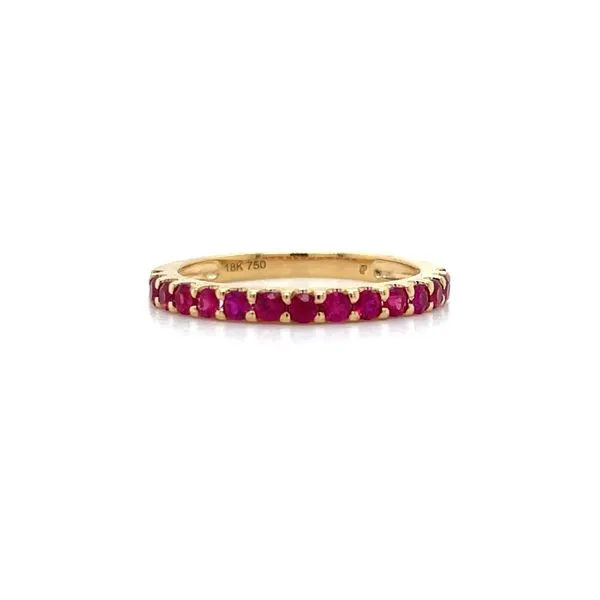 18KY Gold Ruby Band 0.66 CTW Franzetti Jewelers Austin, TX