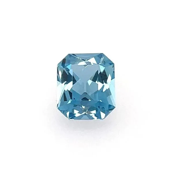 4.32 Carat Radiant Aquamarine Franzetti Jewelers Austin, TX
