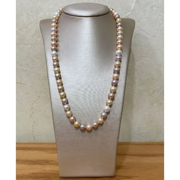 7 - 8 mm Multi-Colored Freshwater Pearl Necklace with SS Clasp 18