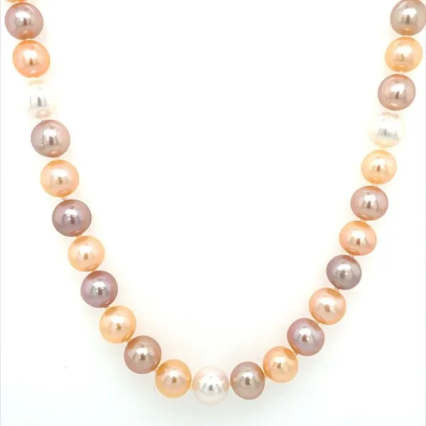 7 - 8 mm Multi-Colored Freshwater Pearl Necklace with SS Clasp 18