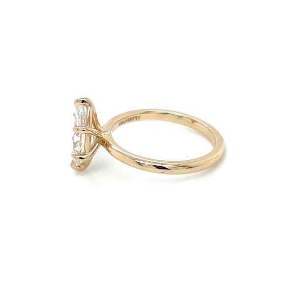 14KY Gold 6 Prong Solitaire Engagement Ring with 1.59 Ct Marquise Lab Diamond Image 4 Franzetti Jewelers Austin, TX