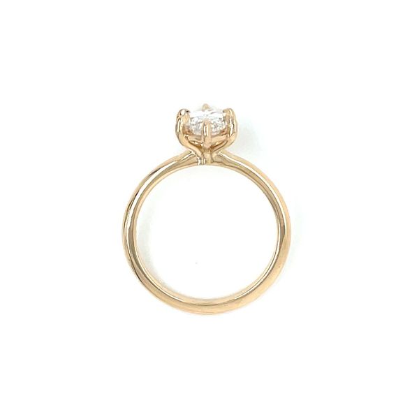 14KY Gold 6 Prong Solitaire Engagement Ring with 1.59 Ct Marquise Lab Diamond Image 5 Franzetti Jewelers Austin, TX