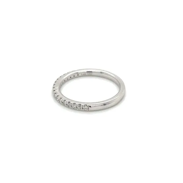 14KW Gold Round Lab Grown Diamond Halfway Band 1/4 CTW Image 4 Franzetti Jewelers Austin, TX