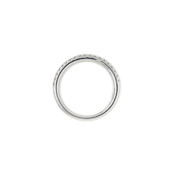 14KW Gold Round Lab Grown Diamond Halfway Band 1/4 CTW Image 5 Franzetti Jewelers Austin, TX