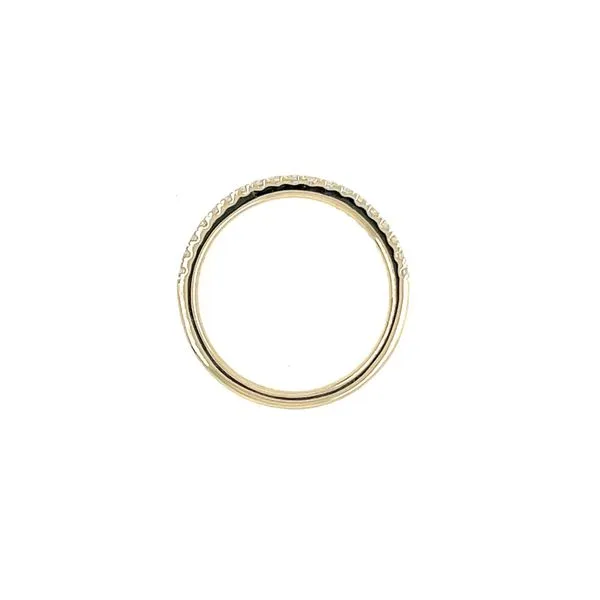 14KY Gold Round Lab Grown Diamond Halfway Band 1/4 CTW Image 5 Franzetti Jewelers Austin, TX