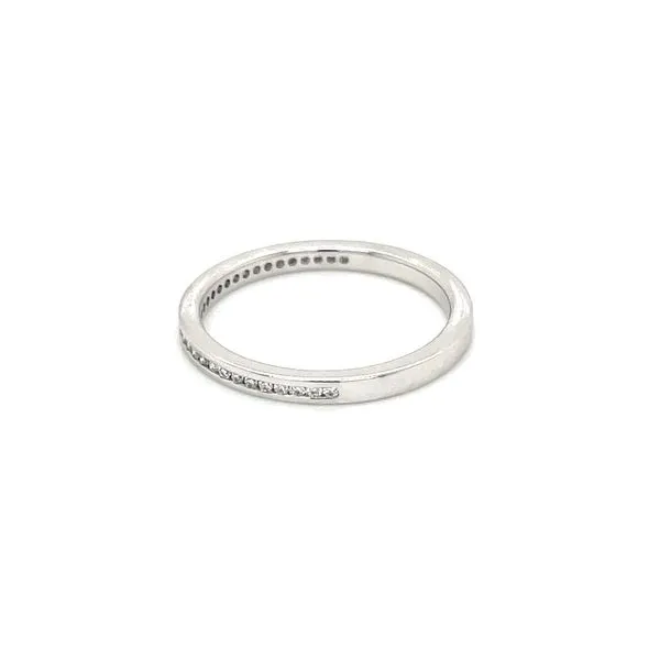 14KW Gold 1.9 mm Channel Set Lab Diamond Halfway Band 0.14 CTW Image 4 Franzetti Jewelers Austin, TX