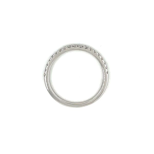 14KW Gold Round Lab Grown Diamond Halfway 2 mm Band 0.28 CTW Image 5 Franzetti Jewelers Austin, TX