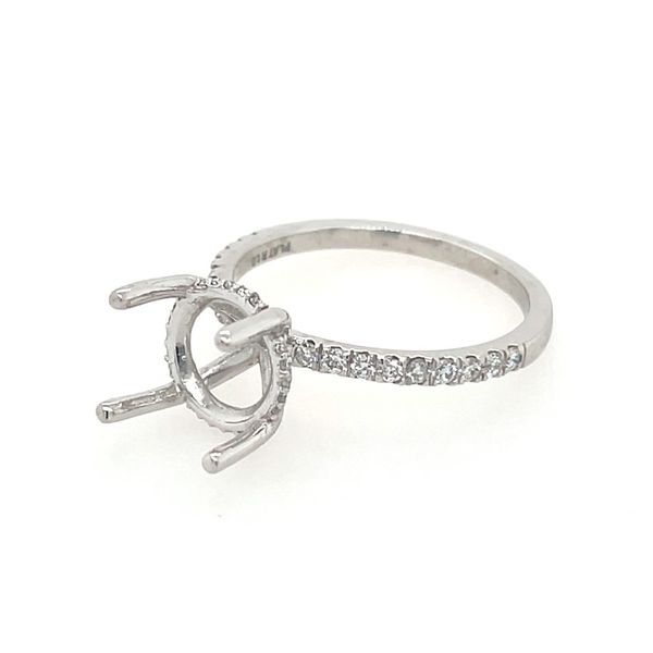 Lab Grown Diamond Semi-Mount Ring Franzetti Jewelers Austin, TX