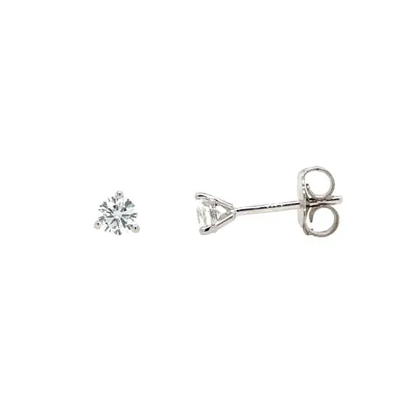 14KW Gold 1/3 CTW D-E-F VS1-VS2 Lab Grown Diamond 3 Prong Studs Franzetti Jewelers Austin, TX