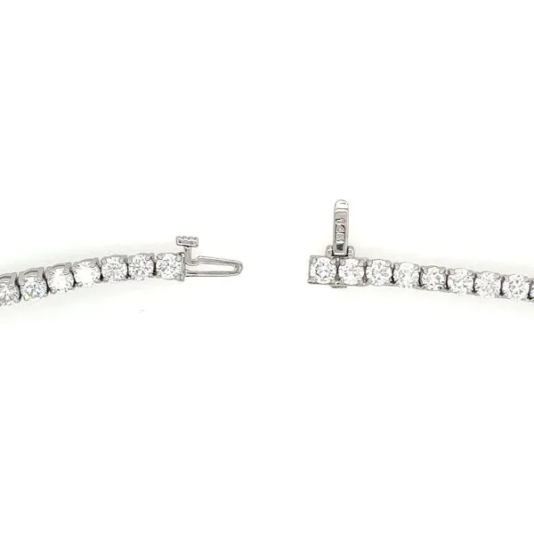14KW Gold Lab Grown Diamond Tennis Necklace 13.92 CTW - 16