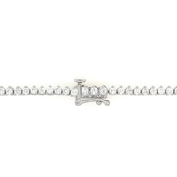 14KW Gold Lab Grown Diamond Graduated Necklace 15.08 CTW - 17.25