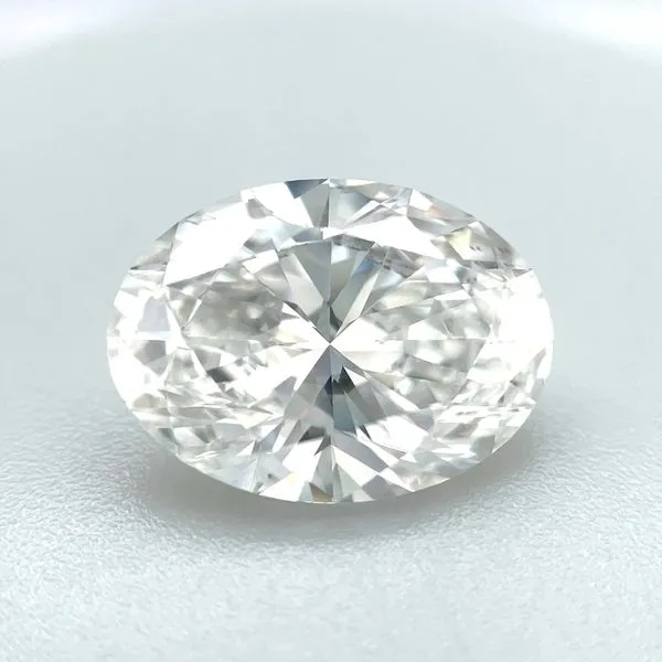 3.80 Ct Oval Lab Grown Diamond F Color VS1 Clarity - IGI Franzetti Jewelers Austin, TX