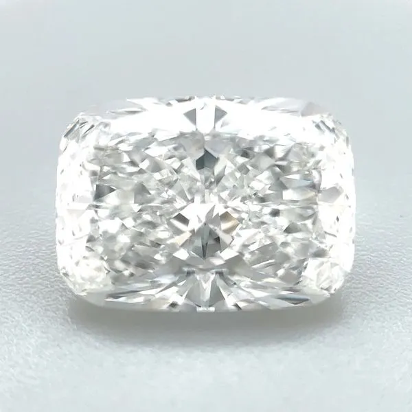 4.14 Ct Elongated Cushion Lab Grown Diamond D Color VVS2 Clarity - IGI Franzetti Jewelers Austin, TX