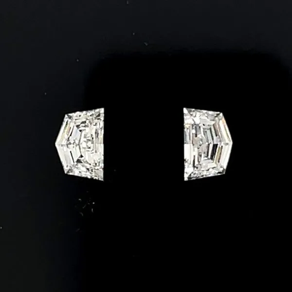 1.03 CTW Matched Pair of Cadillac Cut Lab Grown Diamonds E-F VS1-VS2 Franzetti Jewelers Austin, TX