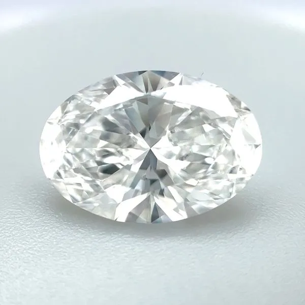 4.05 Ct Oval Lab Grown Diamond E Color VVS2 Clarity - IGI Franzetti Jewelers Austin, TX