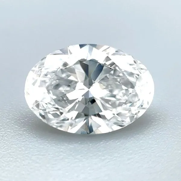 2.03 Ct Oval Lab Grown Diamond D Color VVS2 Clarity - IGI Franzetti Jewelers Austin, TX