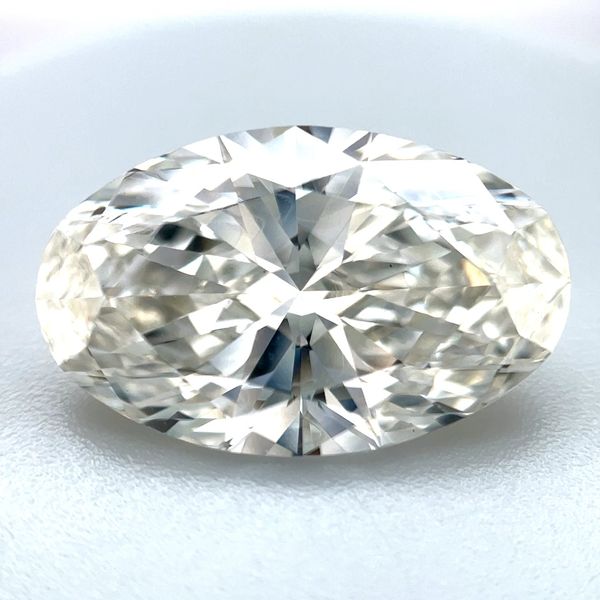 Ct Oval Lab Grown Diamond I Color VS1 Clarity IGI
