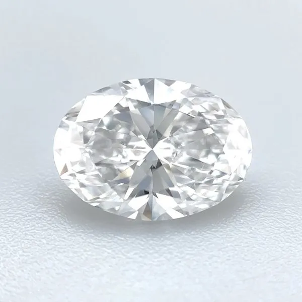 2.09 Ct Oval Lab Grown Diamond D Color VVS2 Clarity - IGI Franzetti Jewelers Austin, TX