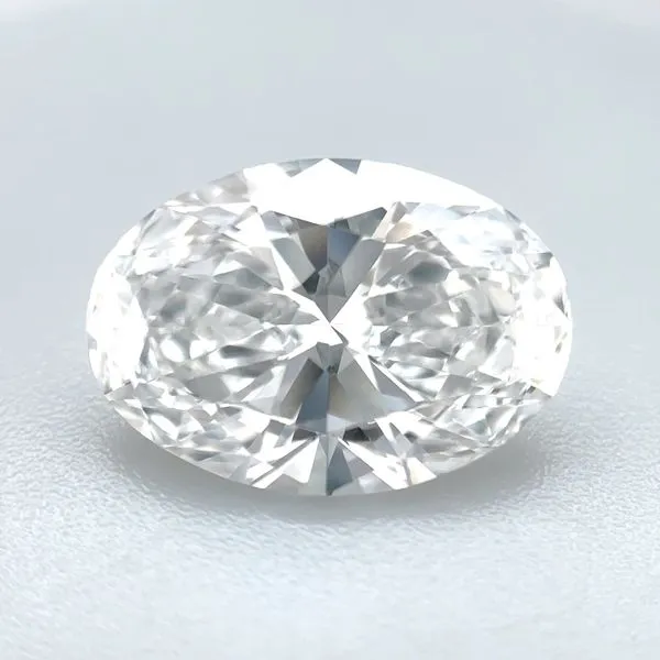 3.55 Ct Oval Lab Grown Diamond D Color VS1 Clarity - IGI Franzetti Jewelers Austin, TX