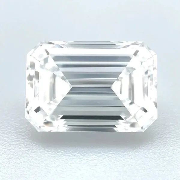 3.87 Ct Emerald Cut Lab Grown Diamond E Color VVS2 Clarity - IGI Franzetti Jewelers Austin, TX